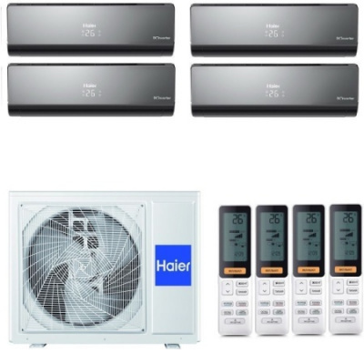 Мульти сплит-система Haier 4U75S2SR5FA / AS25S2SF2FA-B на 4 комнаты